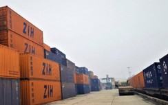 Hàng container liên vận quốc tế chưa hết ùn tắc