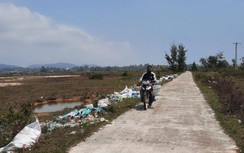 Quảng Ninh: Rác thải bủa vây trên đường vào xã đảo "đẹp nên thơ"