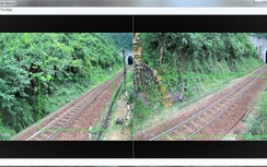 Đường sắt giám sát hạ tầng qua camera, tự động phát cảnh báo nguy hiểm