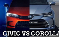 So sánh Honda Civic và Toyota Corolla Altis trong tầm giá 860 triệu đồng