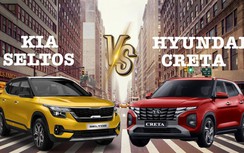So sánh Hyundai Creta và Kia Seltos trong cùng tầm giá trên 700 triệu đồng