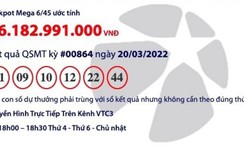 Kết quả xổ số Vietlott 20/3: Ai là chủ nhân giải thưởng 16 tỷ đồng?