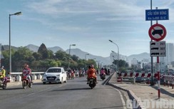 Khánh Hòa phân luồng giao thông phục vụ thi công cầu Xóm Bóng