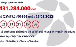 Kết quả xổ số Vietlott 25/3: Ai may mắn “ẵm” 19 tỷ?