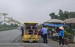 Hà Nội chấn chỉnh hoạt động của xe điện tại sân bay Nội Bài