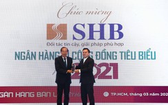 SHB tiếp tục thắng lớn trong lễ trao giải Ngân hàng Việt Nam tiêu biểu 2021