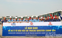 Nam Hàn bàn giao lô 60 xe đầu kéo UD Quester 330 cho tập đoàn ITL