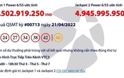 Kết quả xổ số Vietlott 21/4: Người may mắn “ẵm” hơn 87 tỷ là ai?