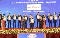 Becamex IDC tiếp tục đạt danh hiệu Công ty BĐS công nghiệp uy tín nhất