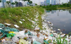TP.HCM: "Ngập" rác thải, bốc mùi hôi thối tại khu đô thị mới Thủ Thiêm