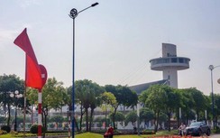 Đường phố Hải Dương rực rỡ cờ hoa chào đón SEA Games 31