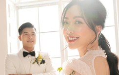 Tiền đạo Đức Chinh tổ chức lễ cưới với cô dâu xinh như mộng