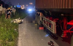 Mẹ và con gái nhỏ tử vong thương tâm sau va chạm với xe container trên QL5