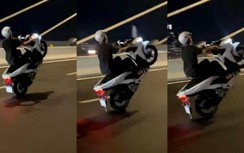 Xử lý thanh niên lái xe máy “bốc đầu” trên cầu Thủ Thiêm 2 để đăng TikTok