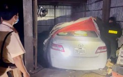 Phát hiện thêm 1 xe ô tô Camry nghi vấn nhập lậu về An Giang