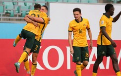 Giải U23 châu Á: Australia và Uzbekistan chật vật lấy vé bán kết