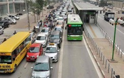 Hà Nội đề xuất thêm những phương tiện nào đi chung làn với buýt BRT?