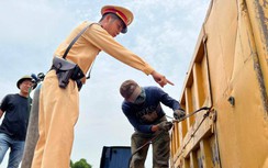 Phạt gần 80 triệu đồng xe tải vi phạm bị bắt giữ từ phản ánh của người dân
