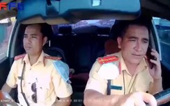 Vụ 2 CSGT Hậu Giang vừa lái xe vừa nói điện thoại: Yêu cầu viết tường trình