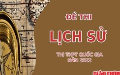 Đề thi môn Lịch sử THPT 2022 tất cả mã đề chính xác nhất