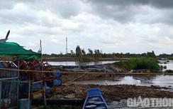 Cận cảnh công trình hồ chứa nước ngọt "khủng" ở Cà Mau