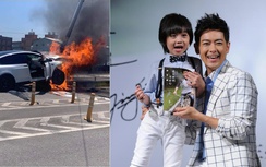 Lâm Chí Dĩnh và con trai gặp tai nạn, ô tô bốc cháy: Sức khỏe giờ ra sao?