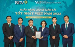BIDV nhận giải thưởng “Ngân hàng lưu ký giám sát tốt nhất Việt Nam 2022”