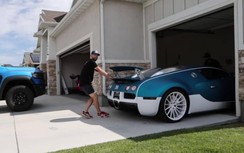 Bugatti Veyron không thể lùi khi lốp xe gặp vấn đề