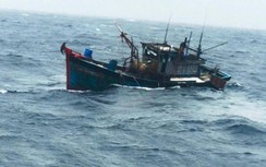 Tàu cá Quảng Nam chở 43 ngư dân bị chìm sau va chạm với tàu hàng