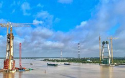Cầu Mỹ Thuận 2 dần lộ diện sau hơn 29 tháng thi công