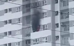 Cháy trong căn hộ chung cư 20 tầng ở Quận Bình Tân, TP.HCM