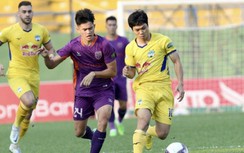 V-League 2022: HAGL đánh rơi chiến thắng, Hà Nội bị đội bét bảng cầm hòa