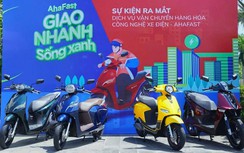 VinFast bắt tay Ahamove cho ra mắt dịch vụ giao hàng bằng xe máy điện