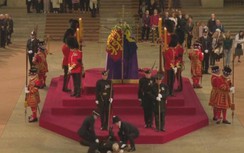Cận vệ Hoàng gia ngất xỉu giữa lúc canh gác linh cữu Nữ hoàng Elizabeth II