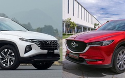Chọn Mazda CX-5 hay Hyundai Tucson 2022 trong tầm giá 1 tỷ đồng?