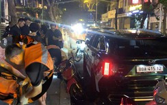 Sau hơn 16 giờ gây TNGT liên hoàn ở phố Trung Kính, lái xe đã ra trình diện