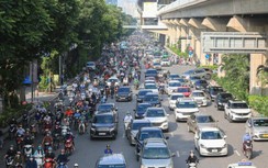 Đường Nguyễn Trãi thế nào sau một tháng tách riêng làn ô tô, xe máy?