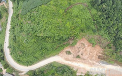 Tỉnh lộ 156B ở Lào Cai có nguy cơ sạt lở 30.000 m3 đất