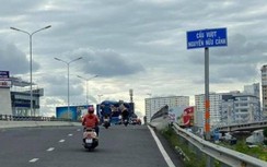 TP.HCM: Cấm xe tải qua cầu vượt Nguyễn Hữu Cảnh do đứt cáp nhịp chính