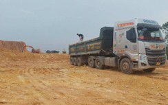 Vĩnh Phúc: Nguy cơ mất ATGT do xe trọng tải lớn đi vào đường thôn
