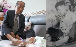 Nhà văn, nhà giáo viết chữ bằng chân Nguyễn Ngọc Ký qua đời
