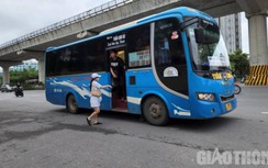 Loạt xe khách tuyến Phú Thọ - Hà Nội đi sai lộ trình, vượt tuyến gom khách
