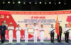 Công ty Cổ phần Tân cảng Cái Mép đón nhận Huân chương Lao động hạng Ba