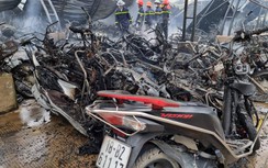 Lộ nguyên nhân vụ cháy công ty may ở Nam Định, 500 chiếc xe bị thiêu rụi