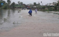Hà Tĩnh: Đập tràn hư hỏng, chưa mưa đã cô lập 300 hộ dân Cồn Soi