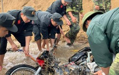 Tìm thấy xe máy của kỹ sư mất tích khi sạt lở thủy điện ở Quảng Ngãi