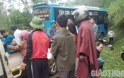 Tai nạn liên hoàn ở Phú Thọ, 8 người bị thương