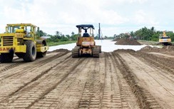 Cảnh cáo nhiều nhà thầu thi công chậm dự án cao tốc Mỹ Thuận - Cần Thơ