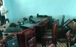 Quảng Nam: Nhóm học sinh đập phá hàng chục máy tính của trường tiểu học