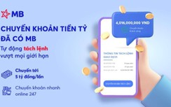 MB ra mắt tính năng chuyển khoản “Tách lệnh tự động” trên App MBBank